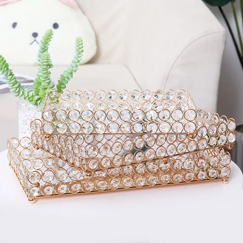 Crystal Decorative Tray