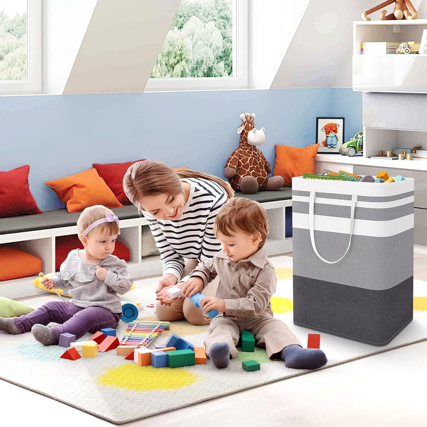 Large Collapsible Laundry Hamper