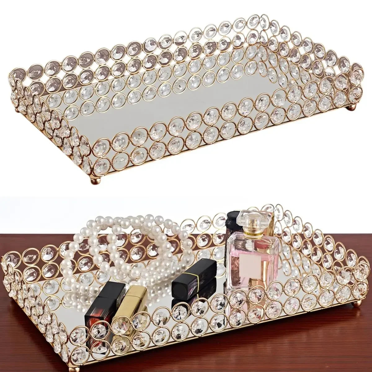 Crystal Decorative Tray