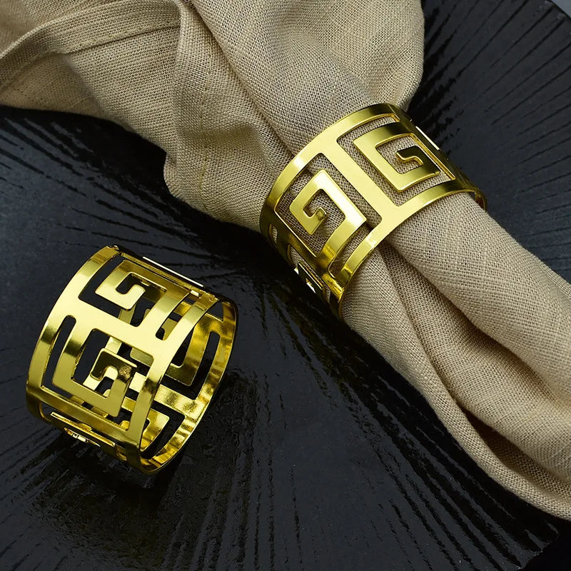 6Pcs Napkin Rings