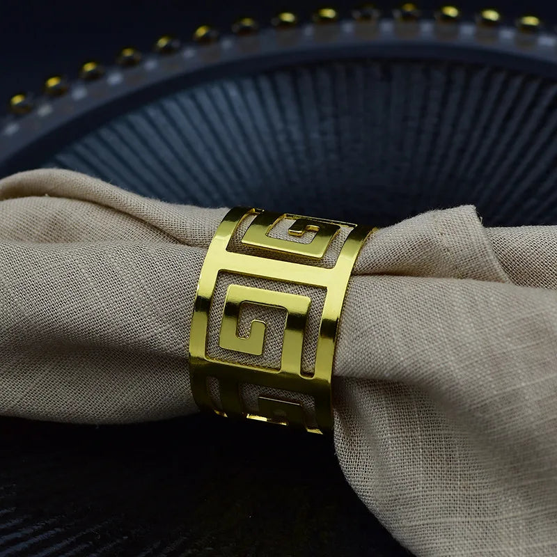 6Pcs Napkin Rings