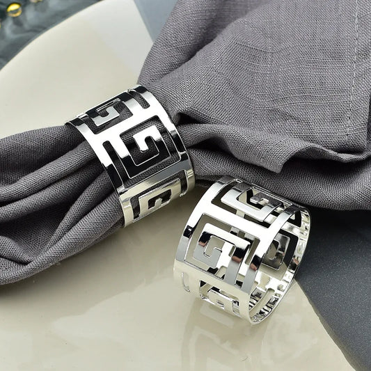 6Pcs Napkin Rings 