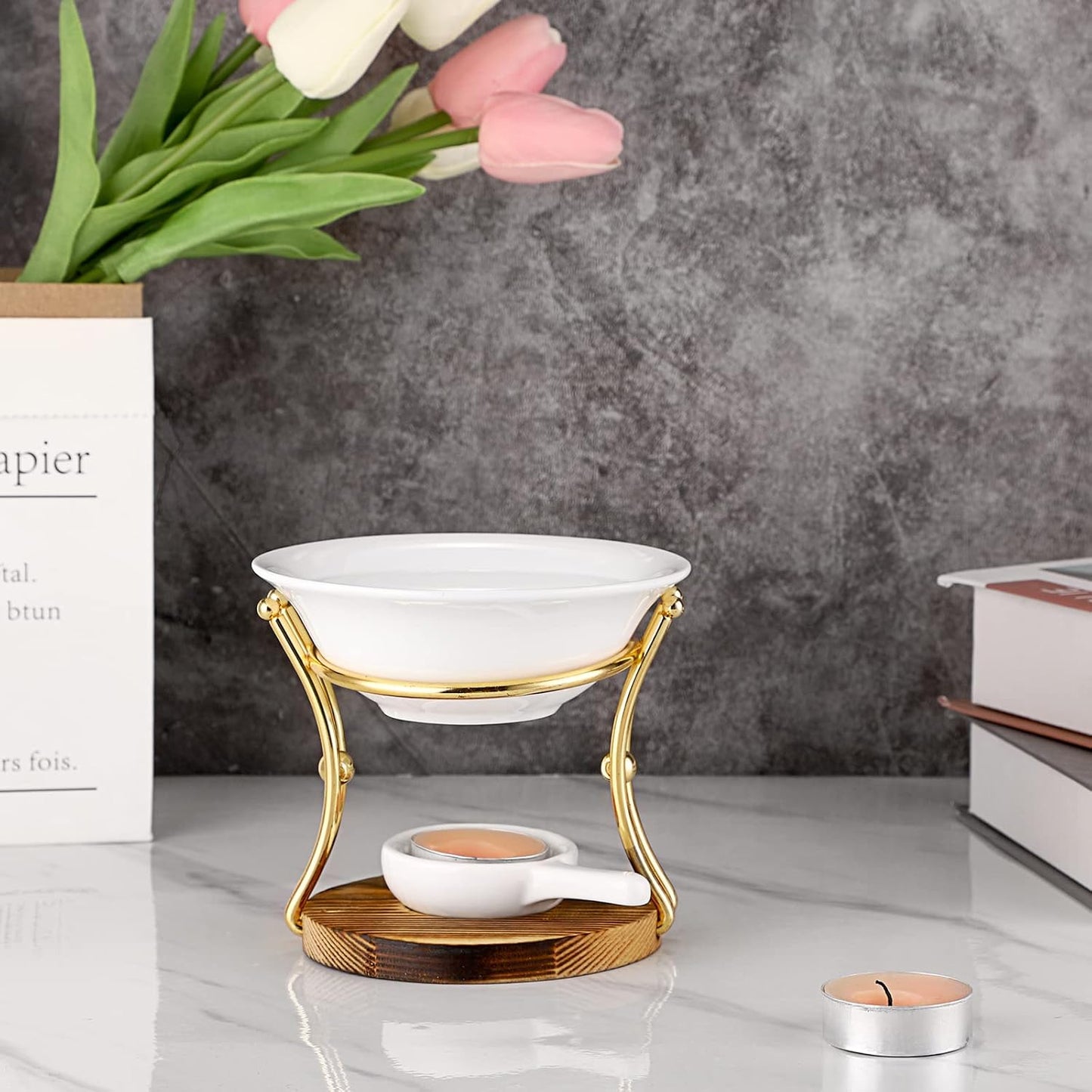 Ceramic Tealight Wax Melt Warmer